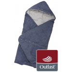 Little Angel Zavinovačka JEANS denim šedý melír – Zboží Mobilmania