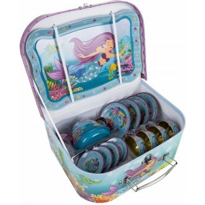 Iso Trade Dětská čajová sada s motivem mořské panny – Zboží Mobilmania