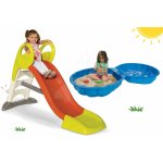 BIG Smoby střední skluzavka Toboggan KS a dvoudílné pískoviště Mušle 310262-7 – Zboží Dáma