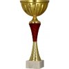 Pohár a trofej Plastový pohár Zlato-vínový 35 cm 14 cm