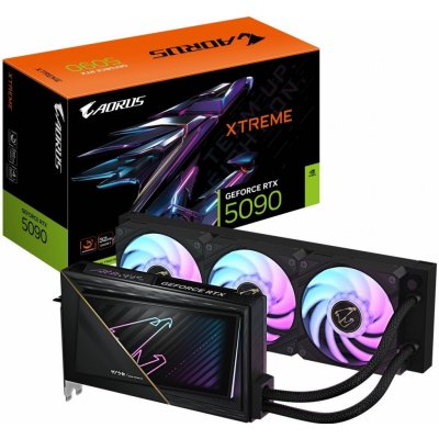 Gigabyte AORUS GeForce RTX 5090 XTREME WATERFORCE 32GB GV-N5090AORUSX W-32GD – Zboží Živě