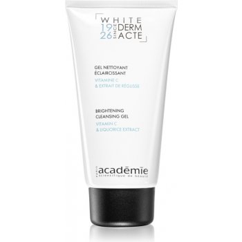 Academie Whitening čistící gel pro rozjasnění pleti Vitamin C & Liquorice Extract 150 ml