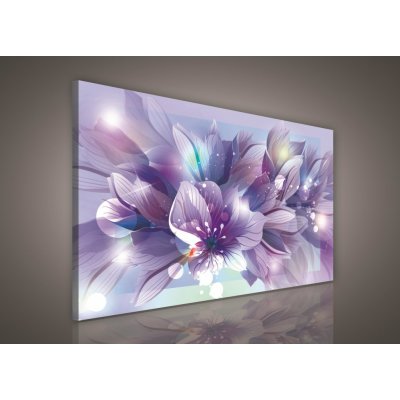 ForWall Obraz na plátně Růžové květy 100 x 75 cm – Zboží Mobilmania