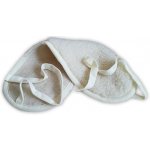 BabičkaOvečková Mini ledvinový oboustranný pás na zavazování z ovčí vlny merino přírodní – Sleviste.cz