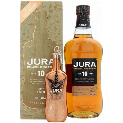 Jura 10y whisky s placatkou 40% 0,7 l (karton) – Hledejceny.cz
