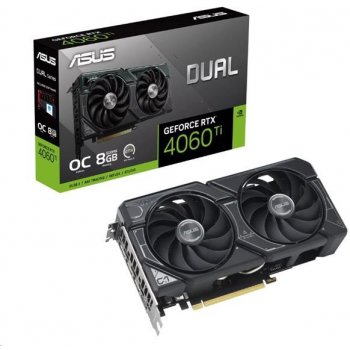 Asus Dual GeForce RTX 4060 Ti OC Edition 8GB GDDR6 90YV0J40-M0NA00