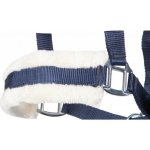 HKM ohlávka se syntetickým beránkem Tyrkysová – Zboží Dáma