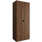 Abiks Meble Tempo 80 cm Ořech / Černá – Hledejceny.cz