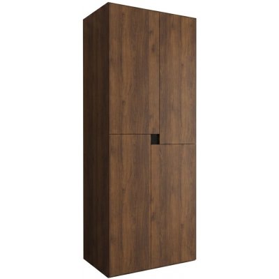Abiks Meble Tempo 80 cm Ořech / Černá – Hledejceny.cz