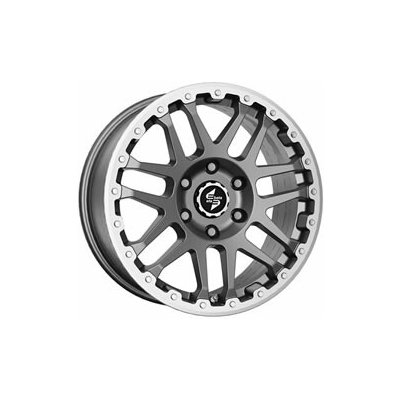 ETABETA COMBAT CV 10x22 5x120 ET33 anthracite matt lip + cap polished – Sleviste.cz