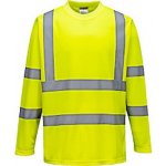 Portwest Reflexní tričko s dlouhým rukávem Plus Hi-Vis žluté 89824