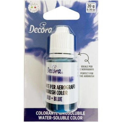 Decora Airbrush barva tekutá blue 20 g