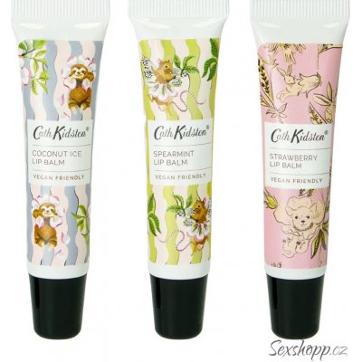 Heathcote & Ivory Ltd. Cath Kidston The Story Tree Sada balzámů na rty 3 x 10 ml – Zboží Dáma