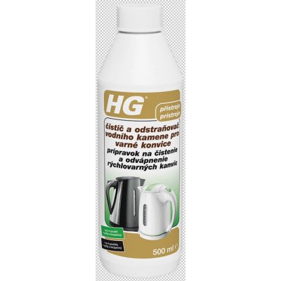 HG traňovač vodního kamene pro rychlovarné konvice 500 ml