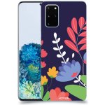 Pouzdro ACOVER Samsung Galaxy S20+ G985F s motivem Colorful Flowers
