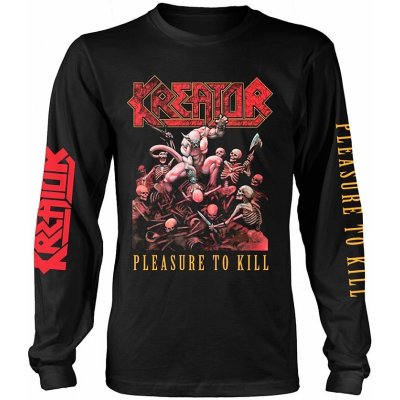 Kreator tričko dlouhý rukáv Pleasure to Kill