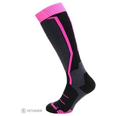 Blizzard Viva Allround ski socks junior black/anthracite/magenta