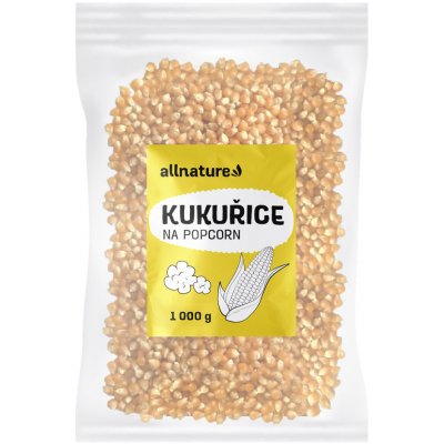 Allnature Kukuřice na popcorn 1 kg