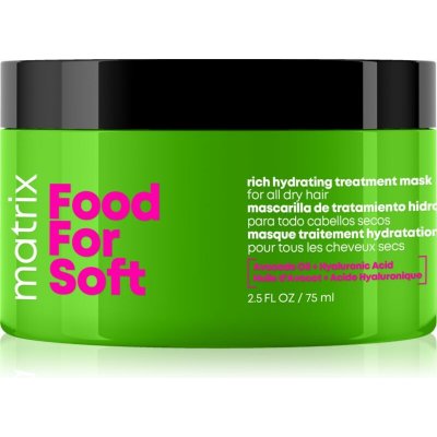 Matrix Food For Soft Hydrating Treatment Mask intenzivní hydratační maska na vlasy 75 ml – Hledejceny.cz