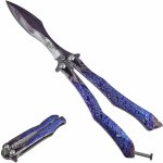 Amont BLUE DAMASCUS nůž motýlek TH-K2818DC_THIRD – Zboží Dáma