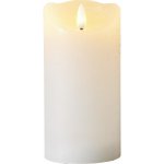 Star trading LED svíčka FLAMME RUSTIC 15 cm bílá – Hledejceny.cz