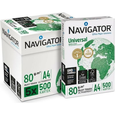 Navigator A4, 80 g/m², 500 listů – Zboží Mobilmania