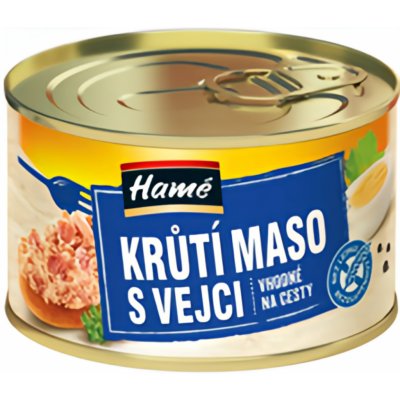 Hamé Krůtí maso s vejci 150 g – Sleviste.cz