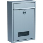 Basi 2170-0308 BK 100 poštovní schránka nerezová ocel na klíč – Hledejceny.cz