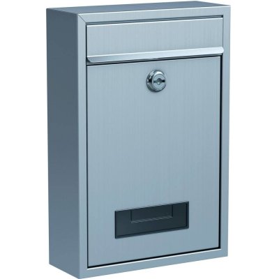 Basi 2170-0308 BK 100 poštovní schránka nerezová ocel na klíč – Hledejceny.cz