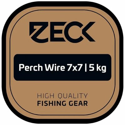 Zeck Vazatelné ocelové lanko 7x7 Steel Wire 5m 0,54mm 24kg – Zboží Dáma