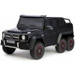 andos Elektrické autíčko Mercedes-Benz G63 6x6 AMG lakované černé – Zboží Dáma