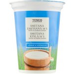 Tesco Zakysaná smetana 14 % 375 g – Zboží Dáma