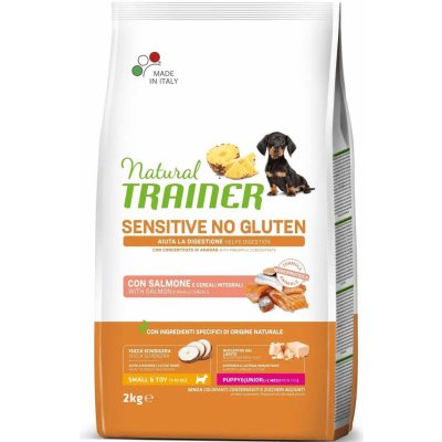 Trainer Natural Sensitive No Gluten Puppy & Junior Mini losos 2 kg