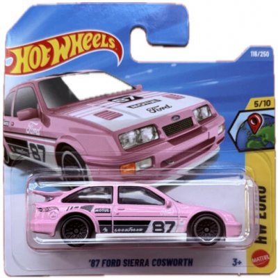 Mattel Hot Wheels 87 Ford Sierra Cosworth růžový – Hledejceny.cz