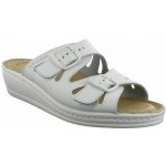 Fly Flot obuv 26606 nazouvák kožená dámská bílá – Hledejceny.cz