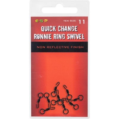 ESP obratlíky Quick Change Ronnie Ring Swivel vel.11 – Zboží Mobilmania