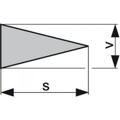URDiamant Diamantový pilník nožovitý URD86-76 – Hledejceny.cz