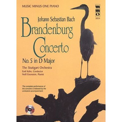 J.S. Bach: Brandenburg Concerto No. 5 in D Major, BWV1050 noty na klavír + audio – Hledejceny.cz