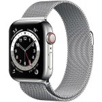 SES Elegantní kovový pásek pro chytré hodinky Apple Watch 40 mm 4.série - stříbrný 9056 – Hledejceny.cz