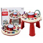 iMex Toys Interaktivní hudební stolek pro děti červený – Hledejceny.cz