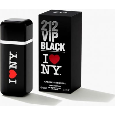 Carolina Herrera 212 VIP Black I love New York parfémovaná voda pánská 100 ml – Zbozi.Blesk.cz