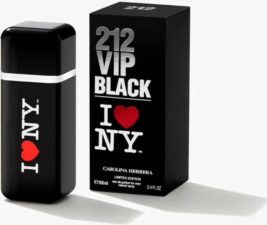 Carolina Herrera 212 VIP Black I love New York parfémovaná voda pánská 100 ml