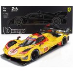 BBurago Model Ferrari 499P NR.83 Le Mans 2024 AF Corse 1:18 – Zboží Dáma