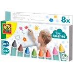 SES Creative Voskovky baby 8 barev do vany set 8ks do vody – Hledejceny.cz