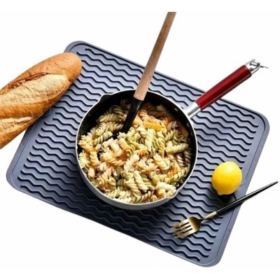 Orion Silikonový odkapávač ke dřezu, šedý – Zboží Mobilmania