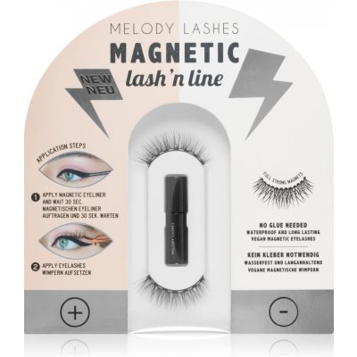 Melody Lashes Mag Me magnetické řasy 2 ks – Zboží Mobilmania