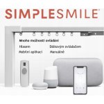 SimpleSmile Elektrická garnýž, Wifi ovládání, 220 cm – Sleviste.cz