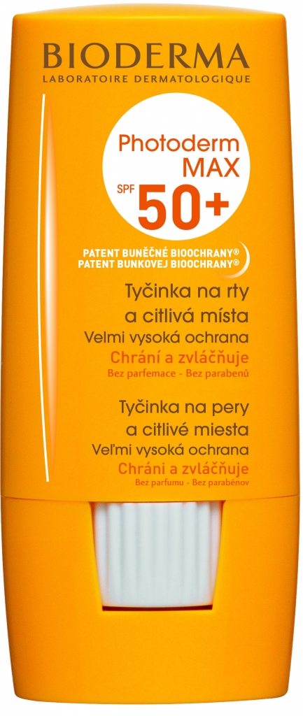 Bioderma Photoderm Max tyčinka na rty a citlivá místa SPF50+ 8 g