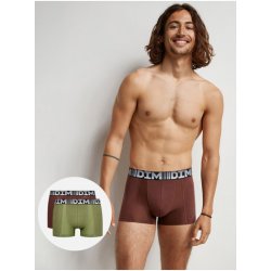 Dim pánské boxerky 2ks Dim Cotton 3D FLEX AIR BOXER 2x green