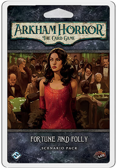 FFG Arkham Horror: Fortune and Folly Scenario Pack